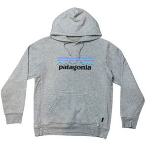 Patagonia - Men's P-6 Logo Uprisal Hoody - Gravel Heather‎ Sz Small